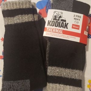 Two pairs of thermal Kodiak men's socks
